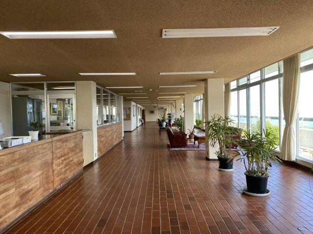 ビラ自然郷マンションのエントランス|エントランズロビー