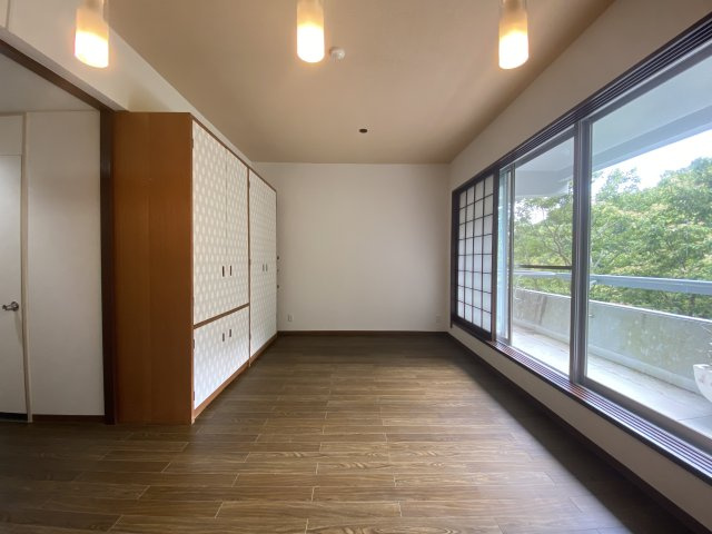 ビラ自然郷マンションの居間・リビング