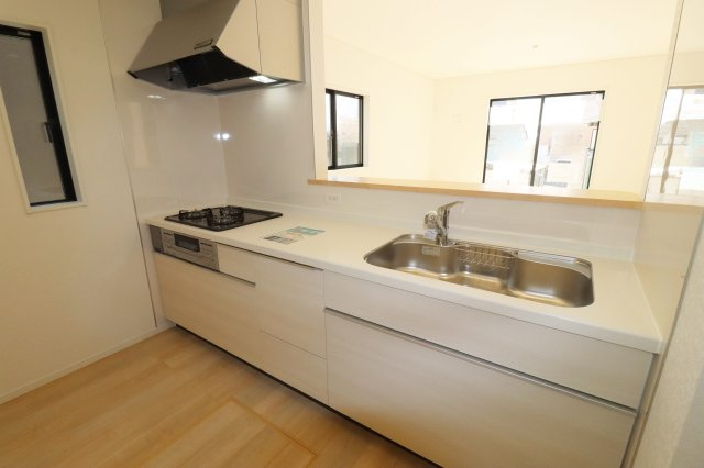 郡山市開成5丁目　　３号棟　　開成小学校、郡山第１中学区のキッチン