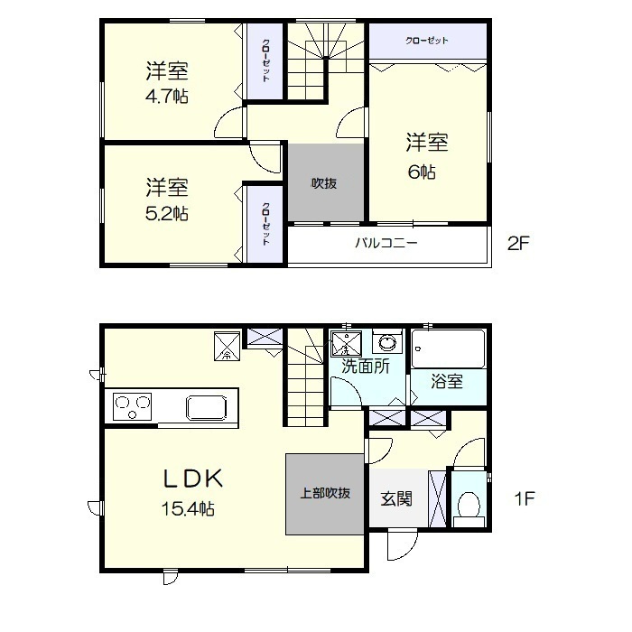スペランツァAの間取り