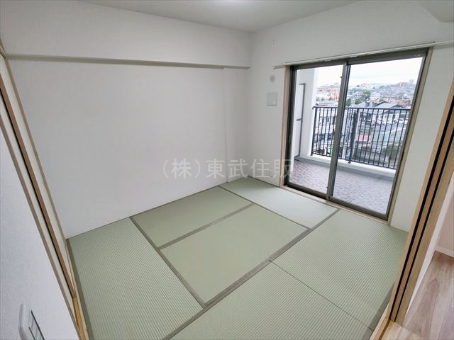 【和室】 | エコヴィレッジ坂戸 | 南東側6.0帖和室　ほっとする和室です