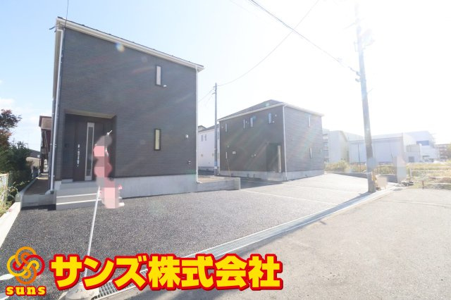 郡山市田村町金屋字上川原　　　４号棟　　　永盛小学校、小原田中学区の地図