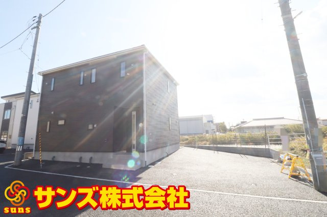 郡山市田村町金屋字上川原　　　４号棟　　　永盛小学校、小原田中学区の外観|西側から見た外観