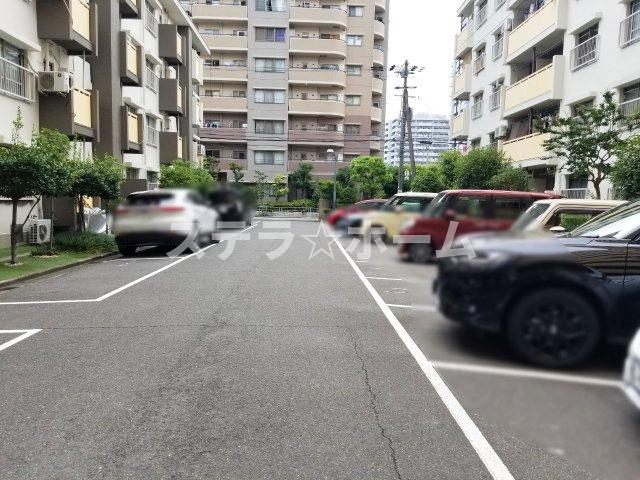 高倉第一コーポA棟の駐車場|駐車場です