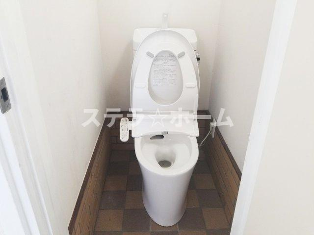 高倉第一コーポA棟のトイレ|トイレもきれいです