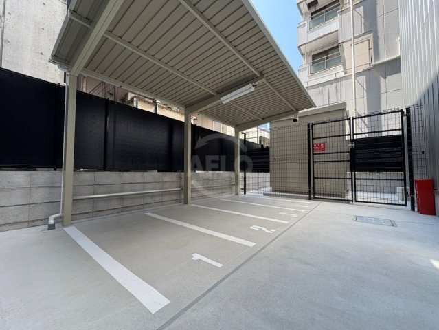 S-RESIDENCE堺altklasのその他共用部分|S-RESIDENCE堺altklas　バイク置き場