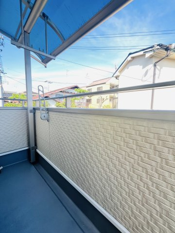 須磨寺町丁目貸家のバルコニー