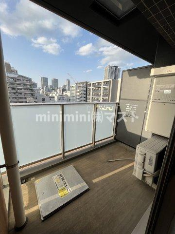 エスライズ西本町Ⅱのバルコニー