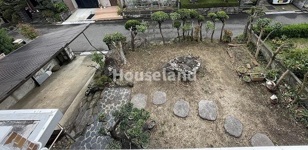 冬野戸建の庭