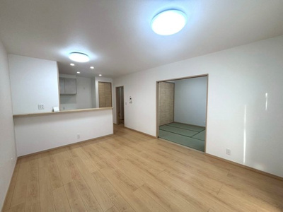 【居間・リビング】 | 新築戸建　堀江町