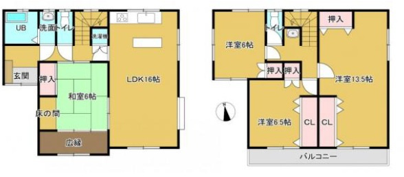 【間取り】 | 船橋市新高根２丁目