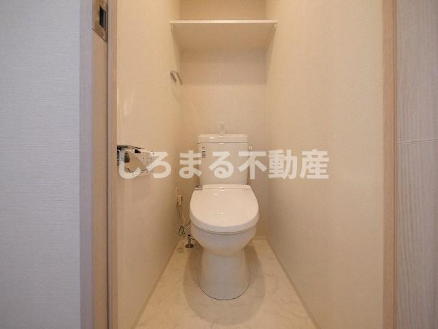 レジュールアッシュNAMBAのトイレ