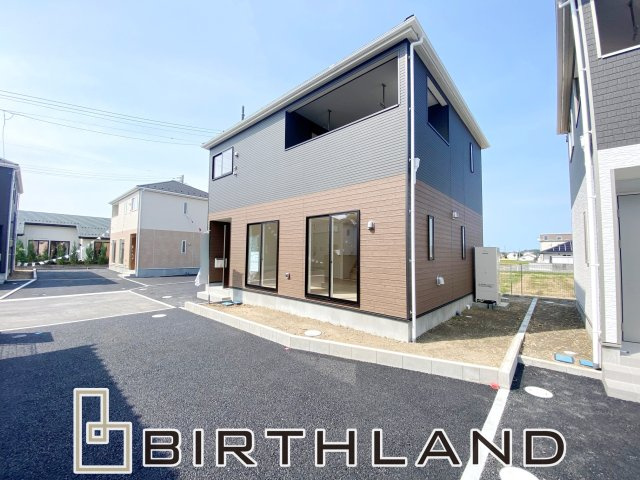 新築戸建・建売　南相馬市原町区本陣前第4　Cradle Garden　全6棟の外観パース|＜5号棟＞完成物件なのでいつでもご内覧可能です！