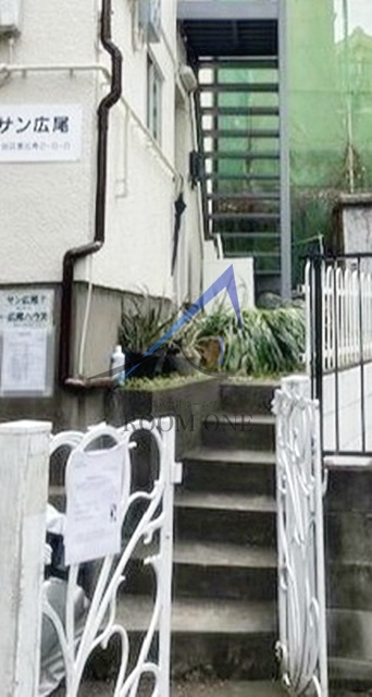 サン広尾のエントランス|エントランスです。