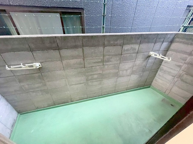 カーサディクロセビアのバルコニー