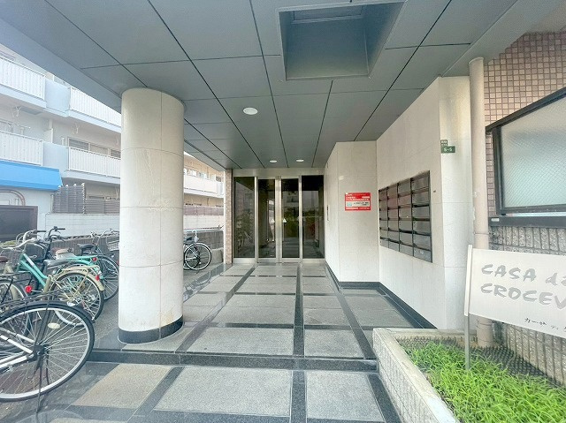 カーサディクロセビアのエントランス