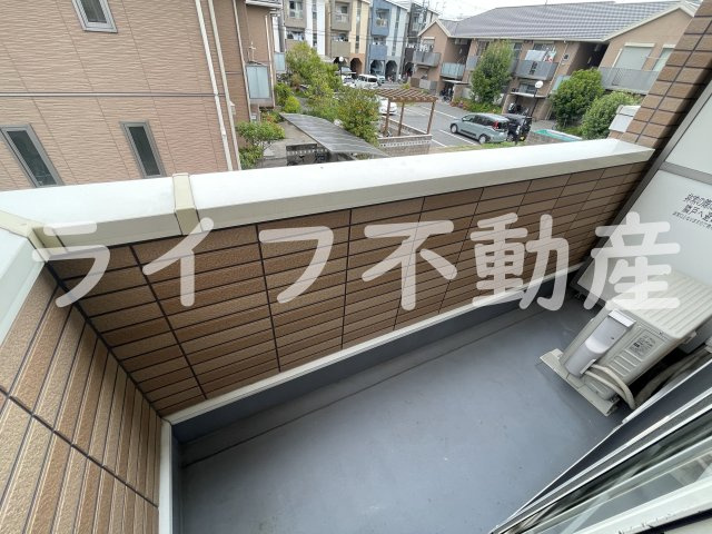 メゾン・みのうらのバルコニー|バルコニー付きです