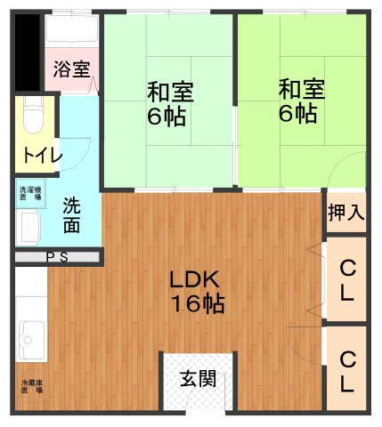 【間取り】 | 元町コーポラス