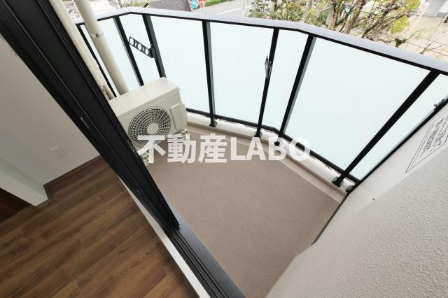 弁天町プライマリーワンのバルコニー