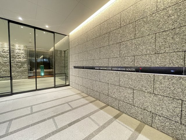 ブランズタワー・ウェリス心斎橋SOUTHのロビー