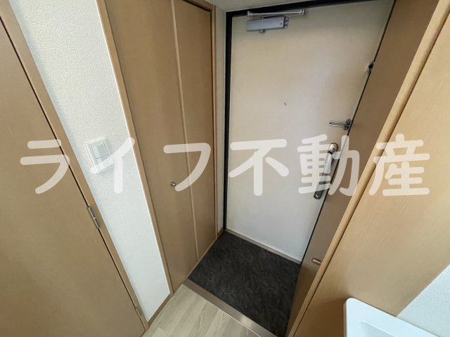 ルフォン今里の玄関|落ち着いた玄関です