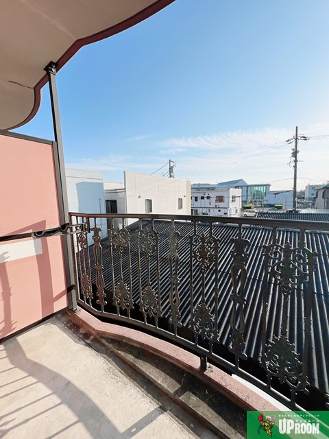 ユニオンハイツのバルコニー