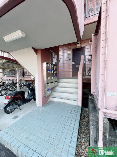 ユニオンハイツのエントランス