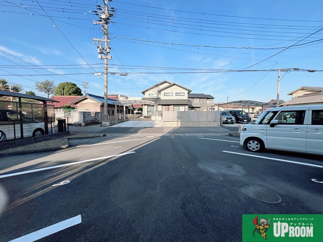 ユニオンハイツの駐車場