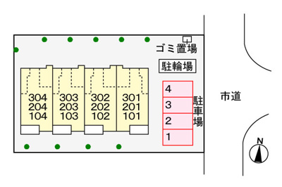 【駐車場】 | マウンテンエミネンスⅣ | 駐車場