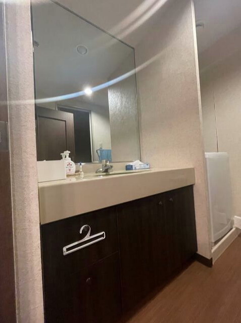 レジーナヴィラ熱海の独立洗面台