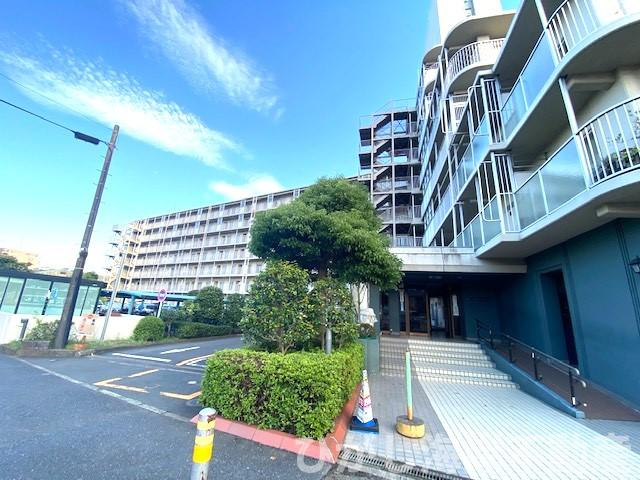 平塚スカイハイツの外観|現地外観