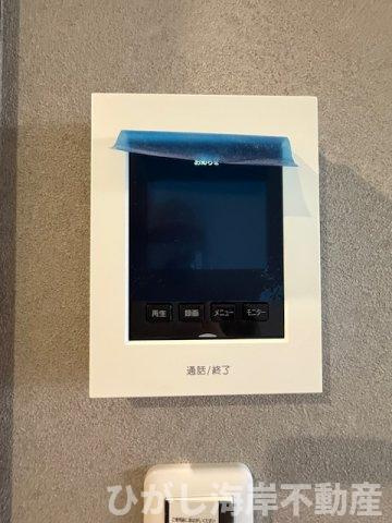 茅ヶ崎ガーデンハウス16のセキュリティ|TVモニター付きインターフォン