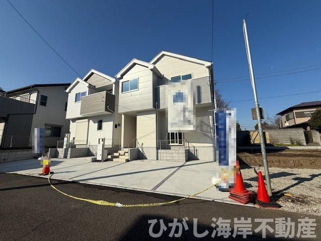 大磯町高麗1丁目　新築戸建　全4区画の前面道路含む現地写真|現地外観