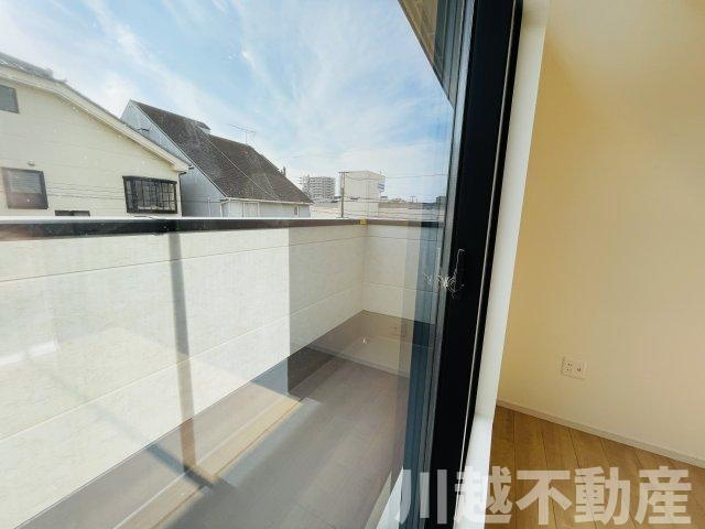 川越駅徒歩圏内　南西道路で日当たり良好のバルコニー|各種金融機関取り扱っています