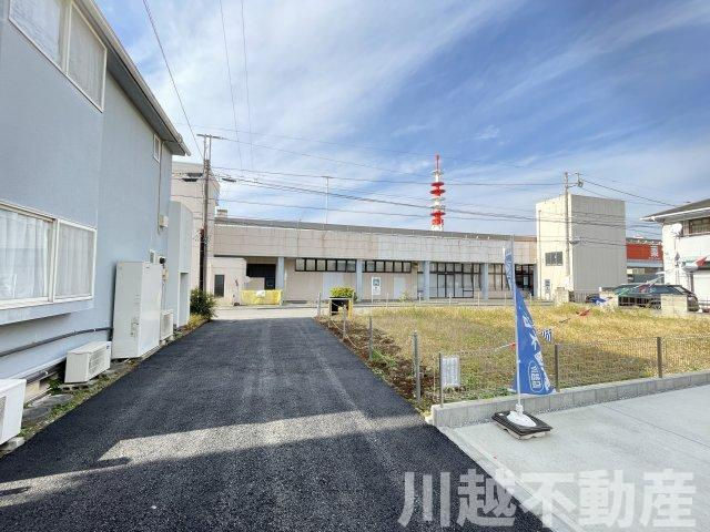 川越駅徒歩圏内　南西道路で日当たり良好の前面道路含む現地写真|水曜のみ定休日です