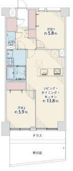 サンシャイン室見の間取り