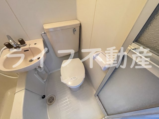 ピースハイツ長堂A棟のトイレ|トイレです