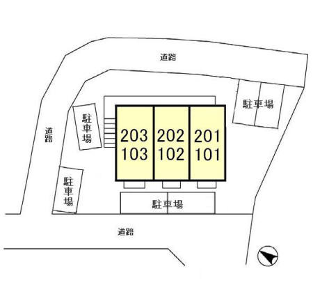 アマルフィイの区画図