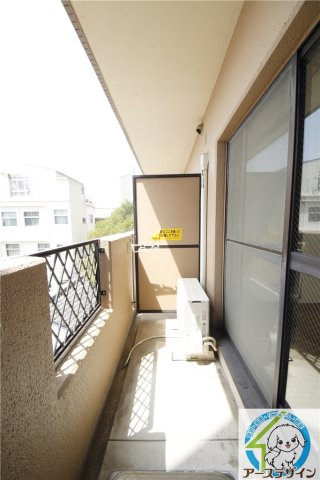 ベルゲンハイツ明石のバルコニー|※類似部屋