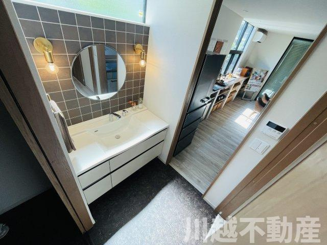 注文住宅のお手本になった展示場を家具付きフル装備で！の洗面所|その他比較物件もご案内可能です