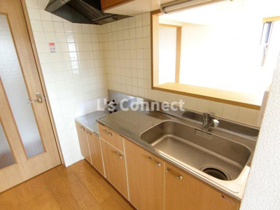 【キッチン】 | ＣＡＳＡ－Ｓ | ２口ガスコンロ設置可能な対面キッチン。