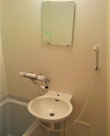 レオパレスパインブルームⅡの洗面所