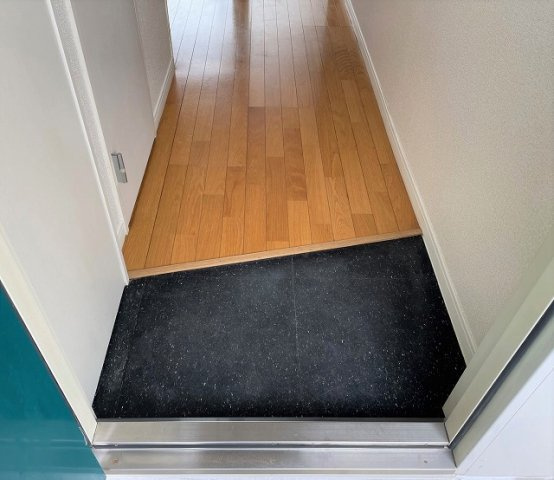 レオパレスグリーンドゥの玄関