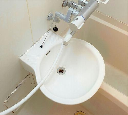 レオパレスハポネスの洗面所