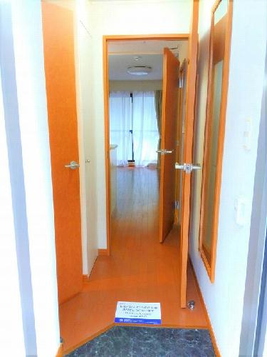 レオパレス沼南6の玄関