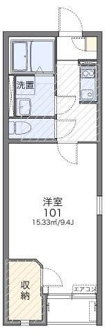 レオネクストウィル柏たなかの間取り|画像2
