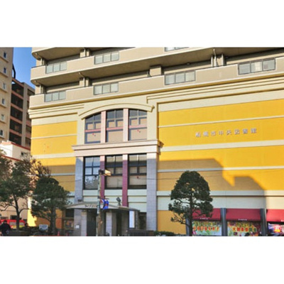 【周辺】 | グレースＫ | 図書館「船橋市中央図書館まで482ｍ」船橋市中央図書館