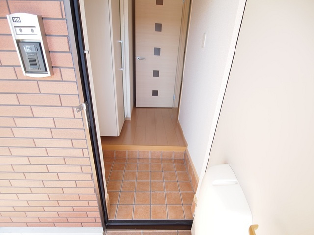 ハイグレースの玄関