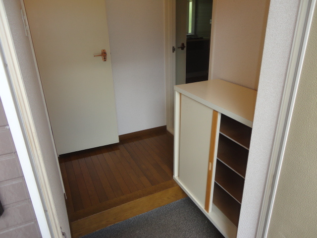 パセオ真美Ａの玄関