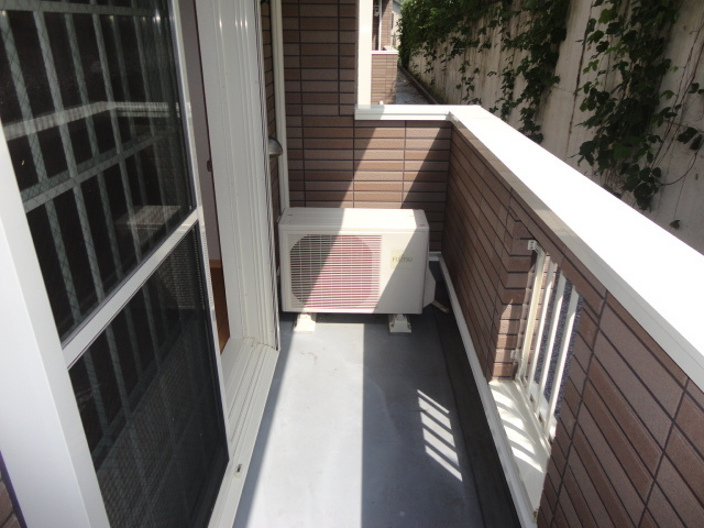 シャンテフルールのバルコニー